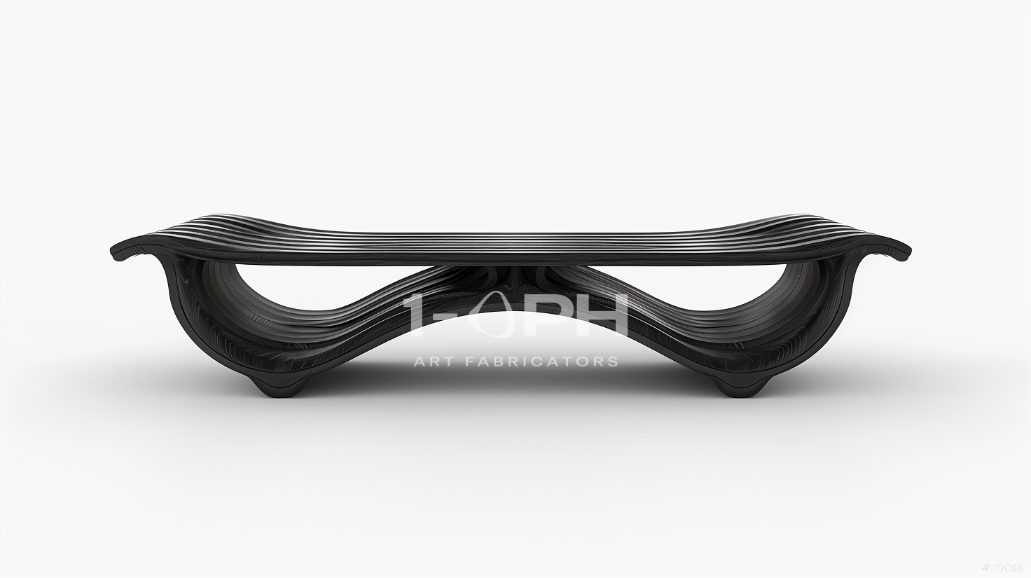 OBSIDIAN STRATA BENCH XXIV