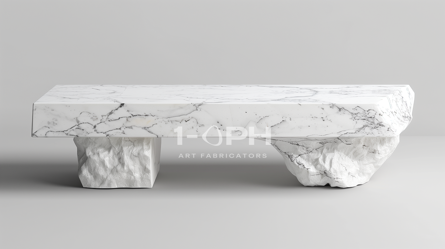 Carrara Raw Balance Bench