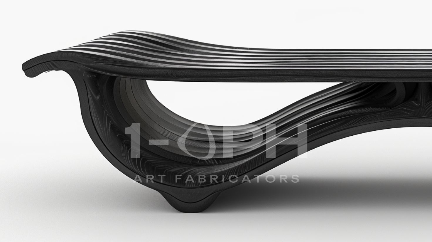 OBSIDIAN STRATA BENCH XXIV