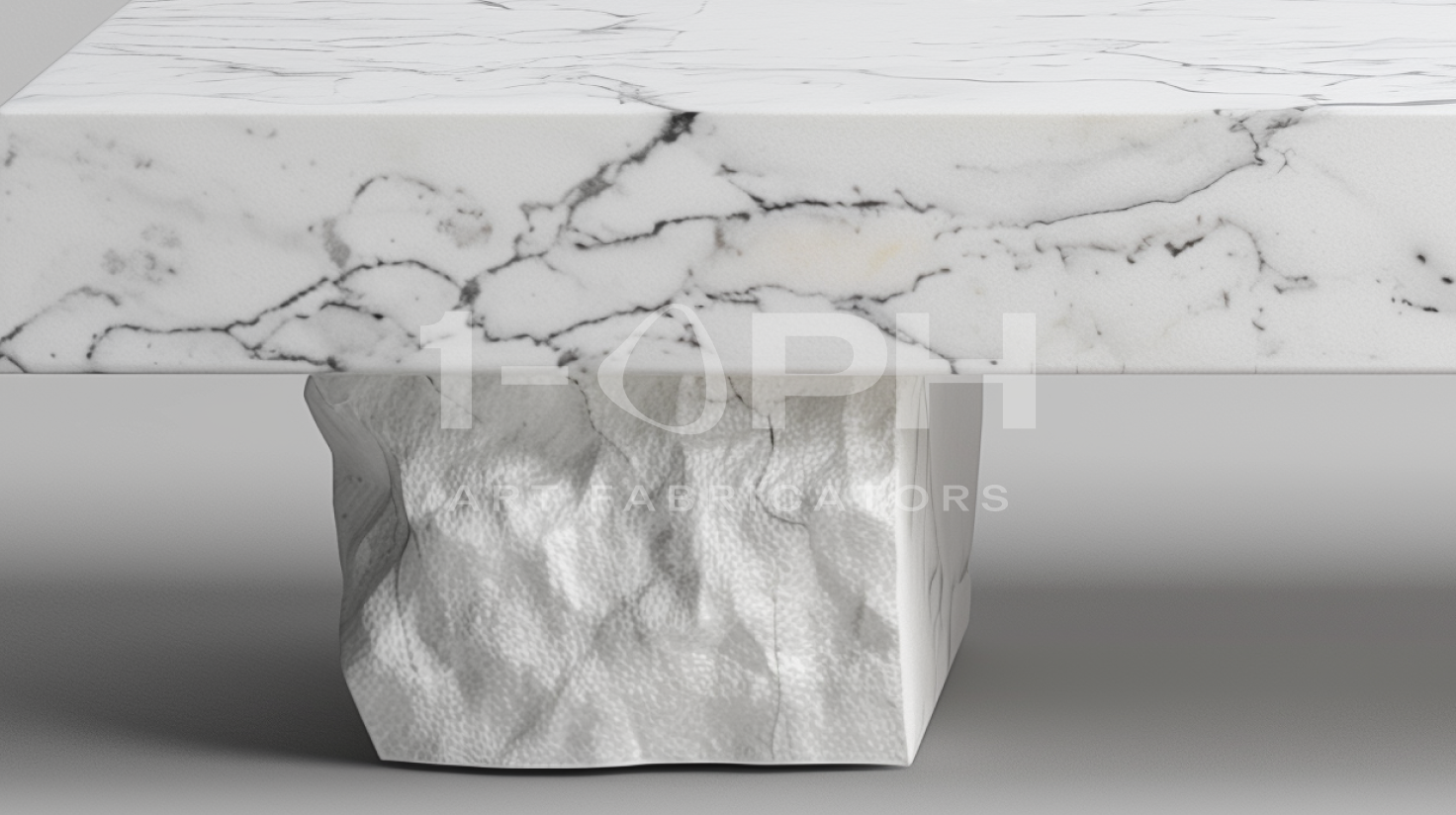 Carrara Raw Balance Bench