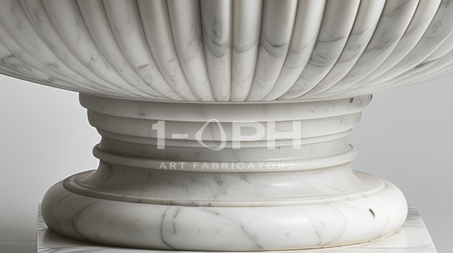 Calacatta Laurel Marble Urn Planter