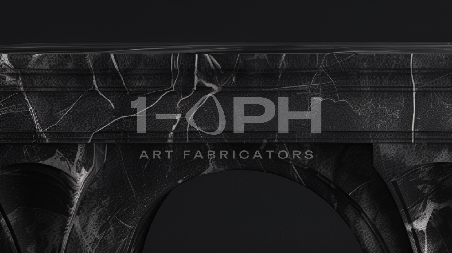 Imperial Triple Arch Marble Bench