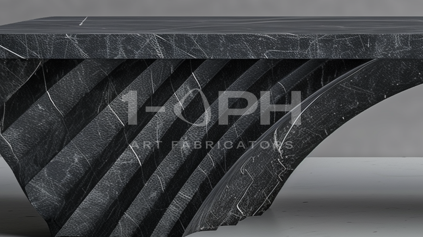 Nocturne Arch Marble Bench