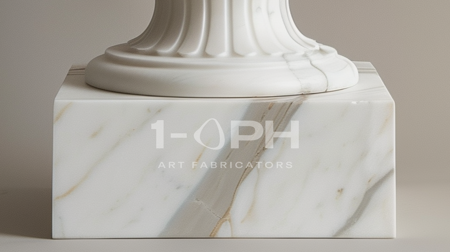 Calacatta Classic Marble Urn Planter