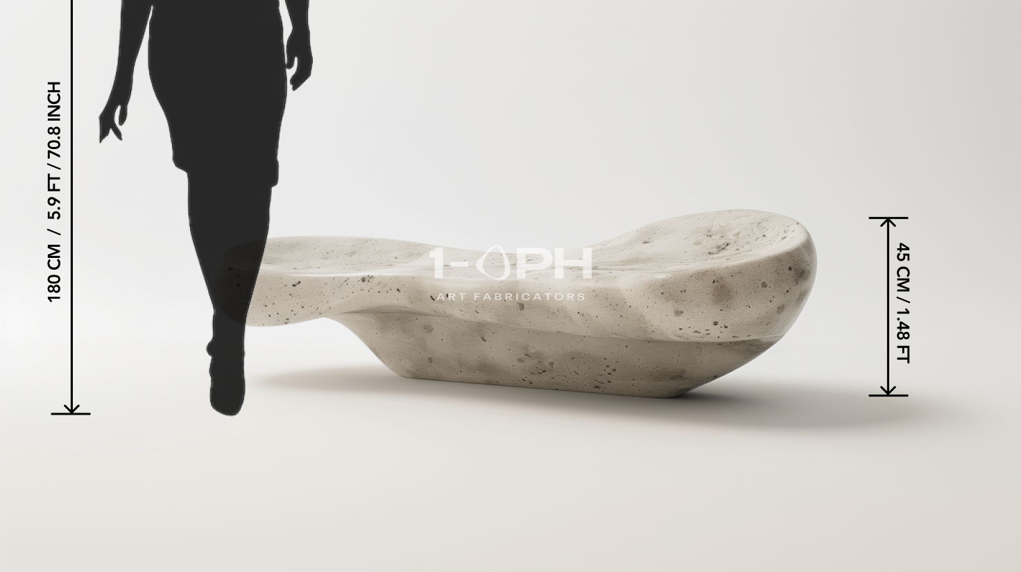 SANDWAVE MONOLITH BENCH XVI
