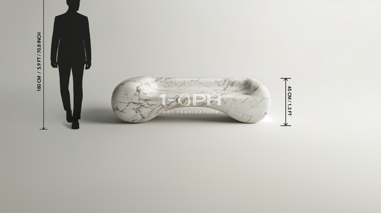 Carrara Cloud Bench