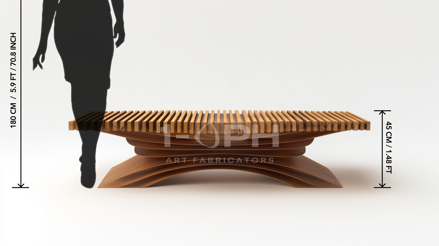 STRATA TIMBER BENCH XVIII
