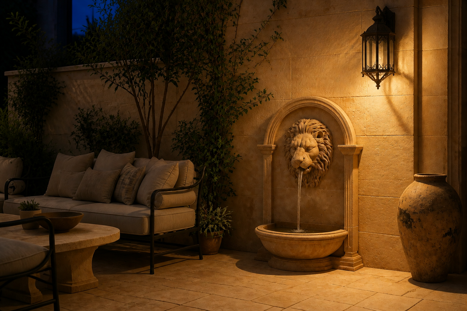 Marea — stone fountain by 1-OPH