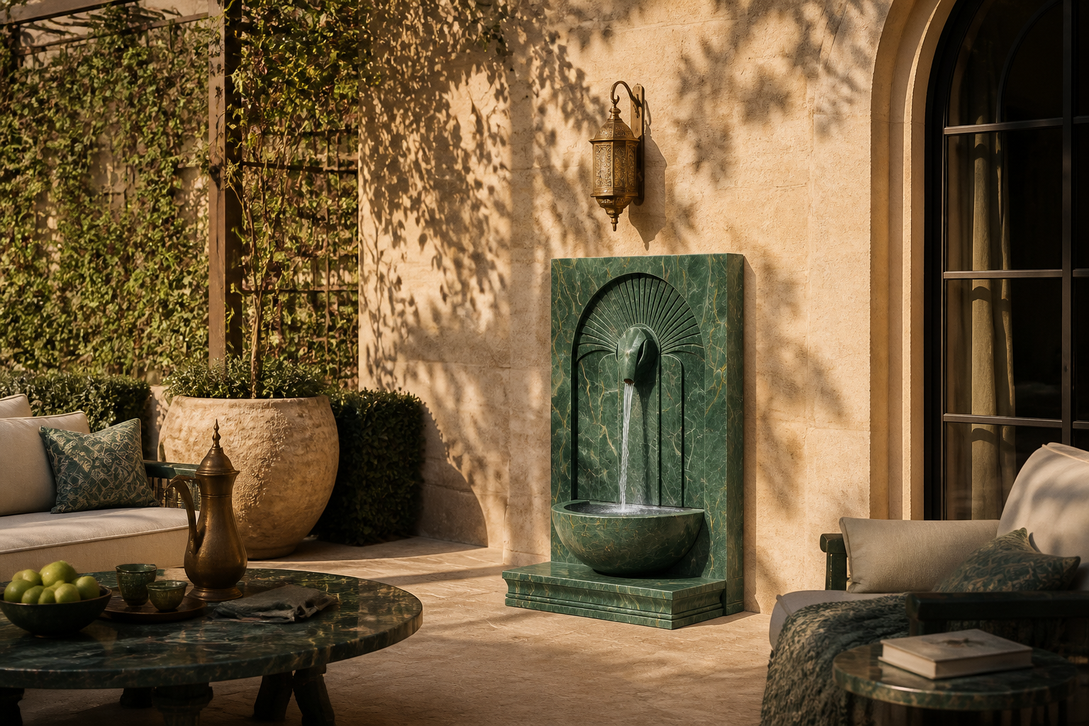 Corrente — stone fountain by 1-OPH