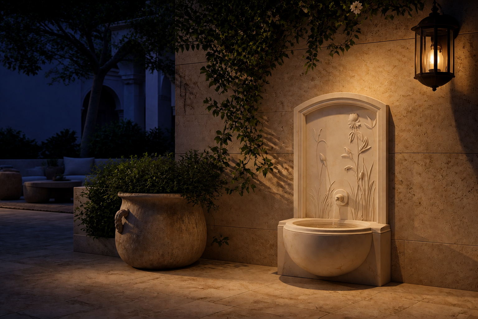 Undara — stone fountain by 1-OPH