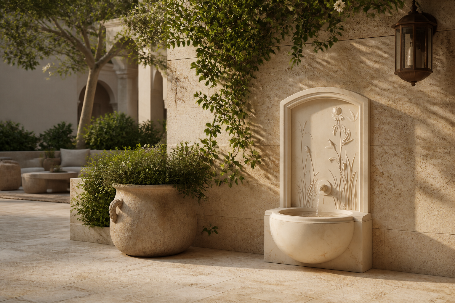 Undara — stone fountain by 1-OPH