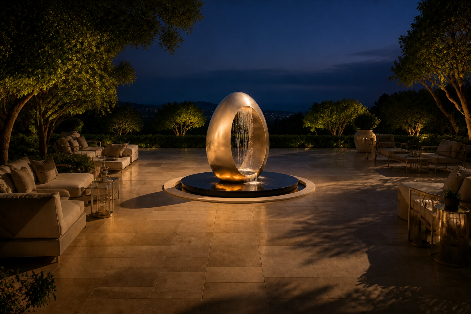 Vadara — stone fountain by 1-OPH