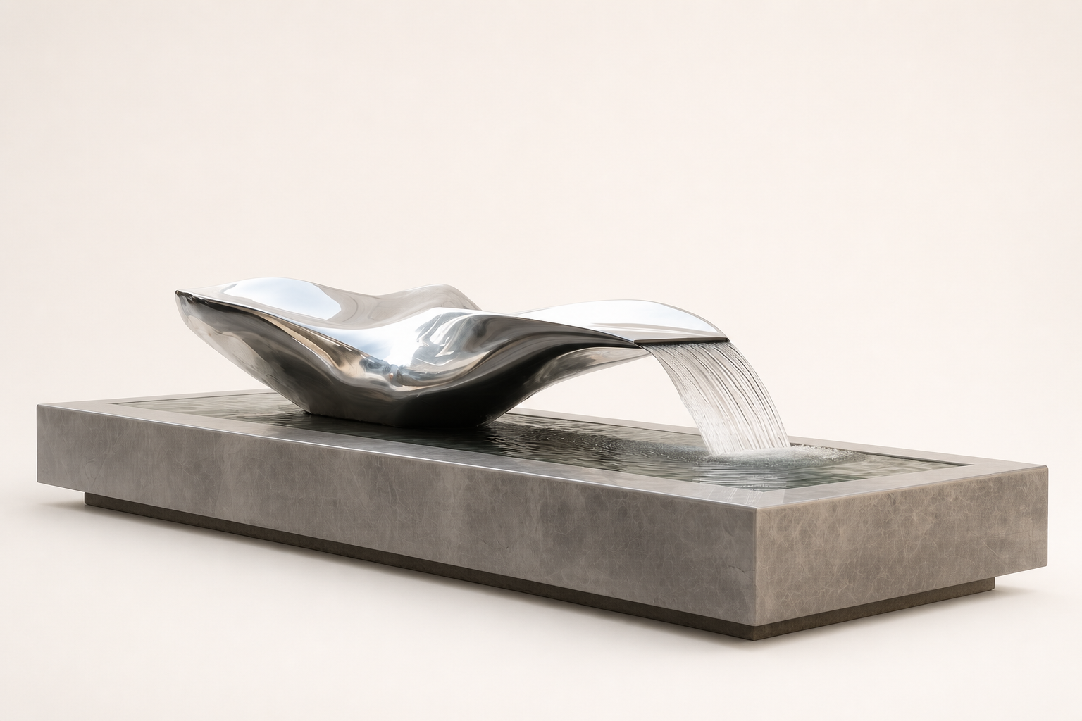 Guado — stainless steel 316 fountain by 1-OPH