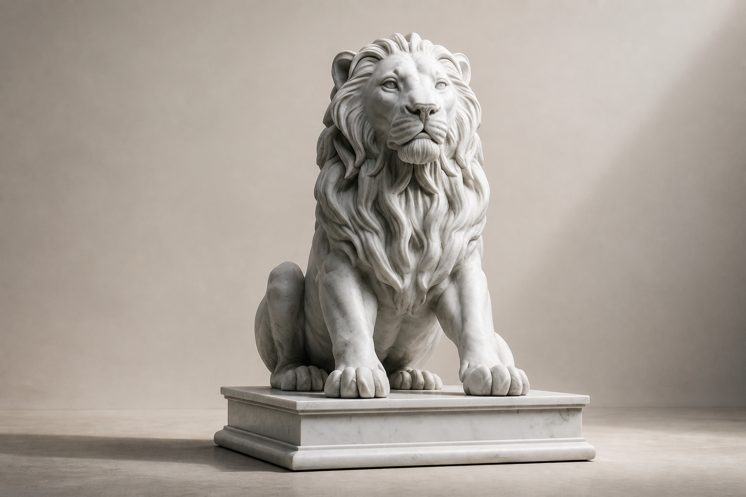 Caatinga — Marble sculpture by 1-OPH