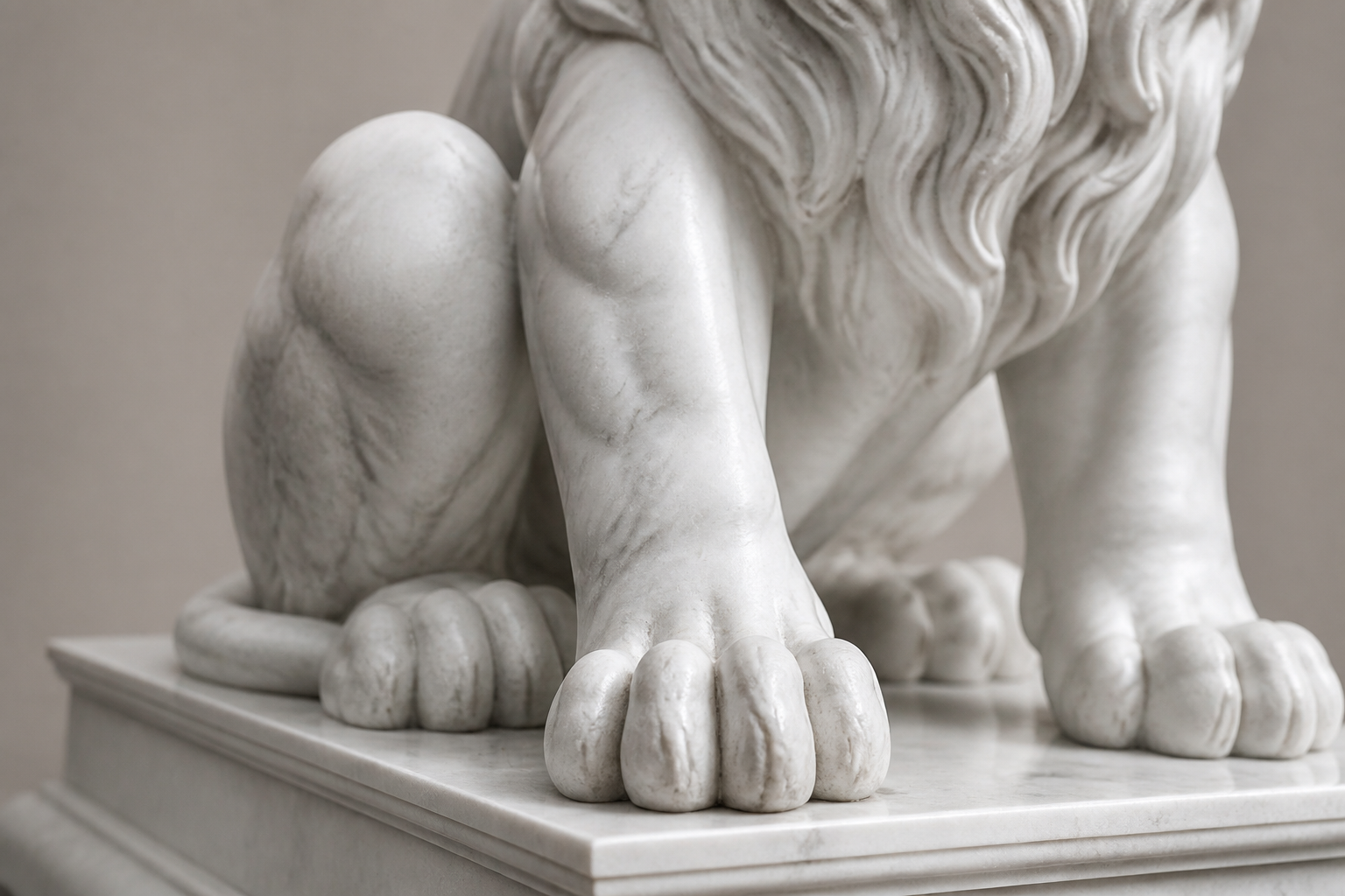 Caatinga — Marble sculpture by 1-OPH