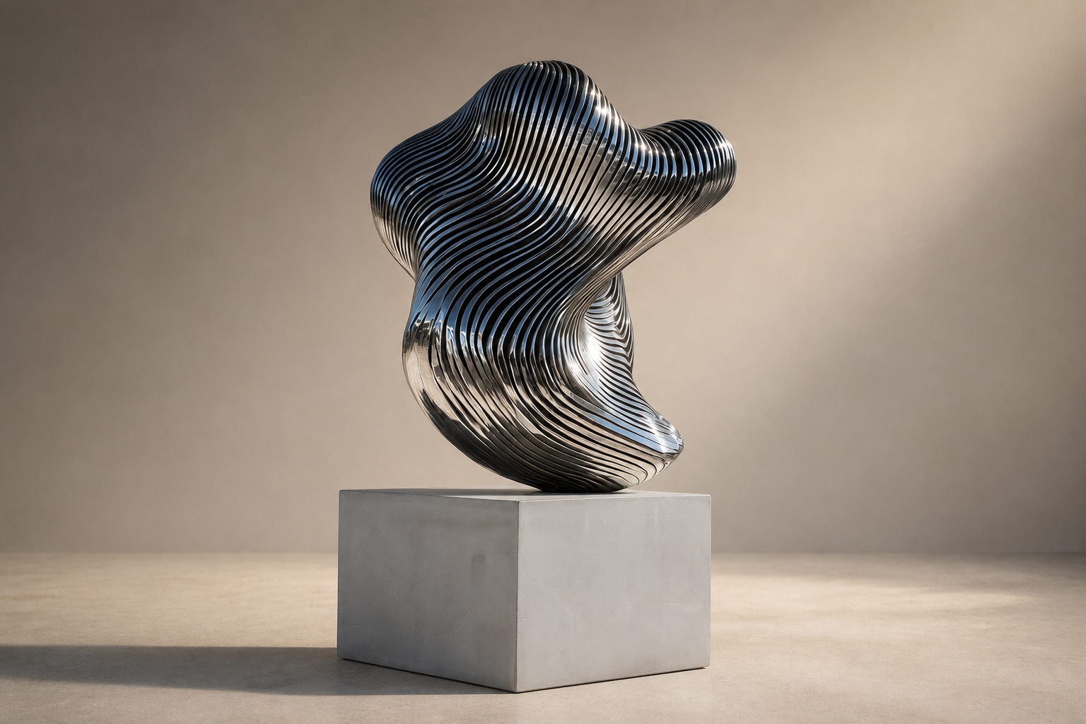Varzea — Stainless steel sculpture by 1-OPH