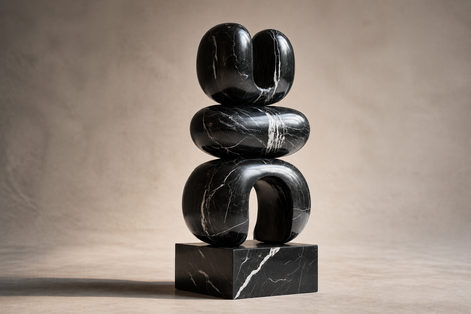 Ergere — stone sculpture by 1-OPH