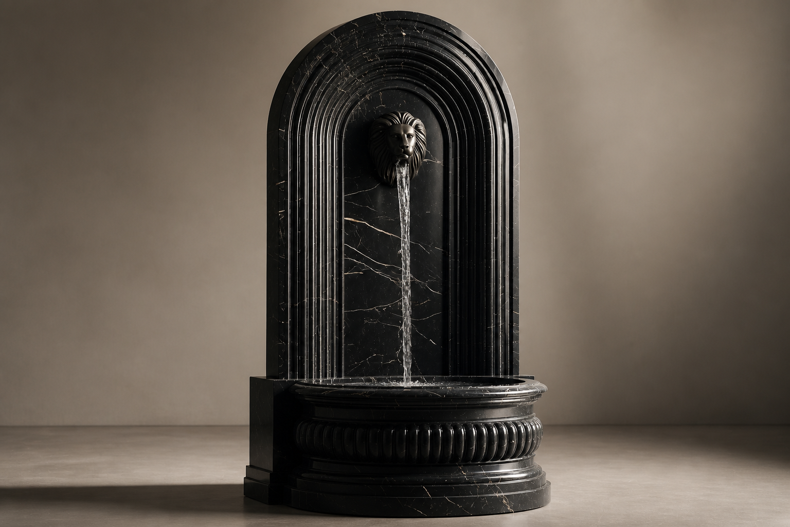 Saba — stone wall fountain by 1-OPH