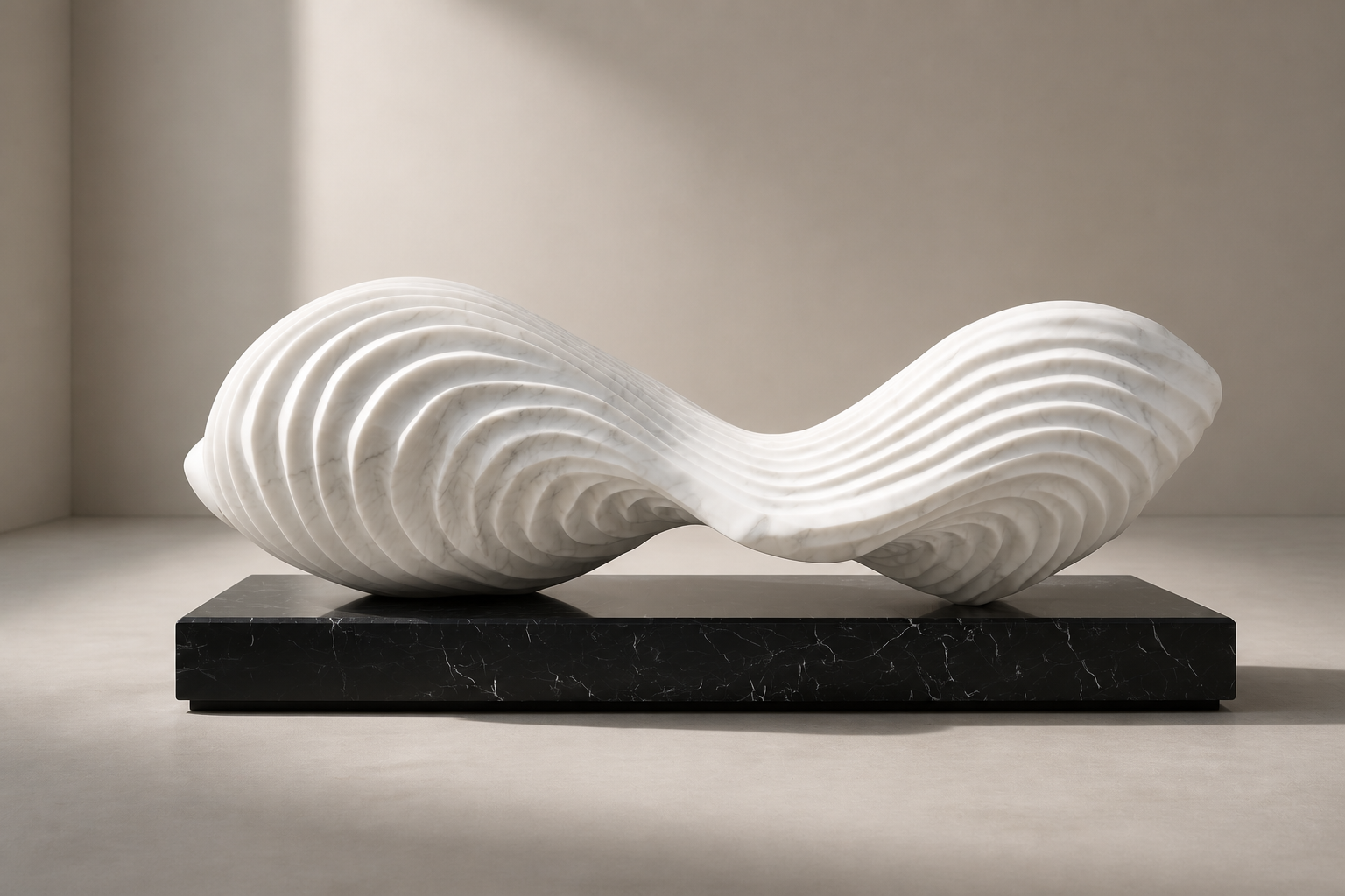 Requia — stone sculptural bench by 1-OPH