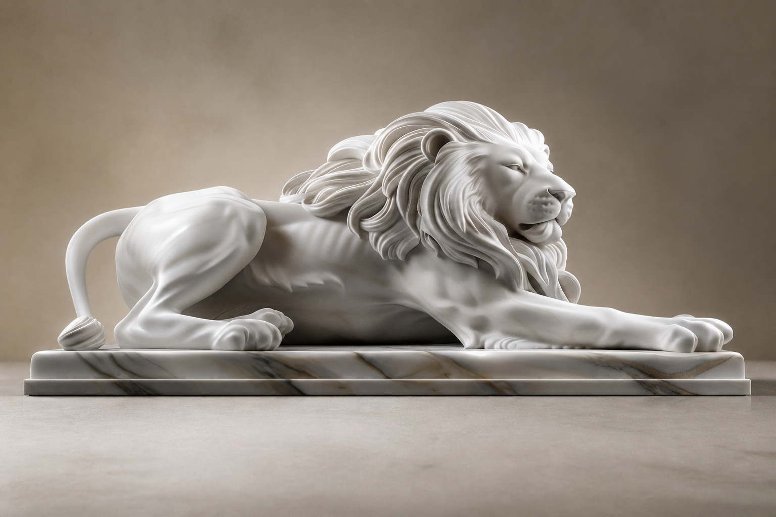 Floresta — Marble sculpture by 1-OPH