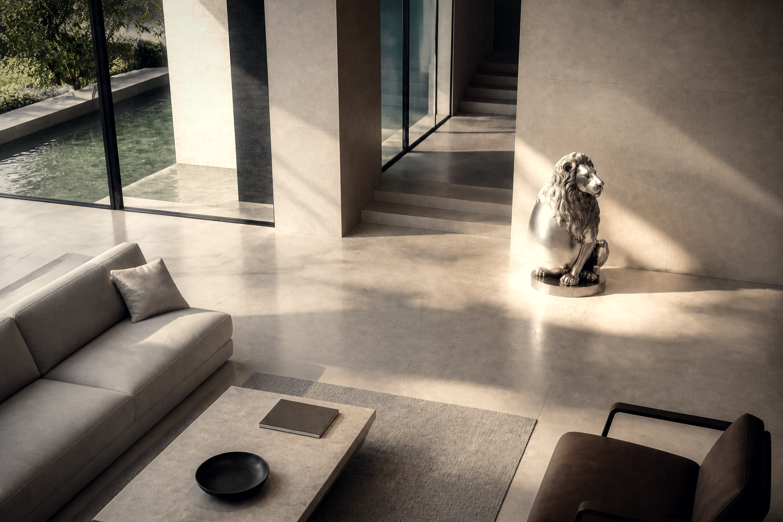 Fauna — Stainless steel sculpture by 1-OPH