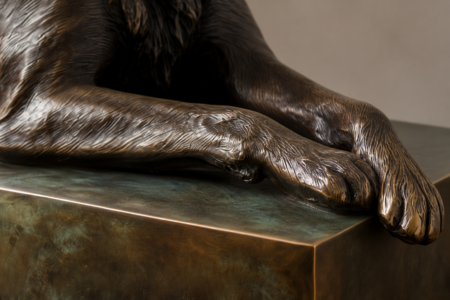 Rupestre — Bronze sculpture by 1-OPH