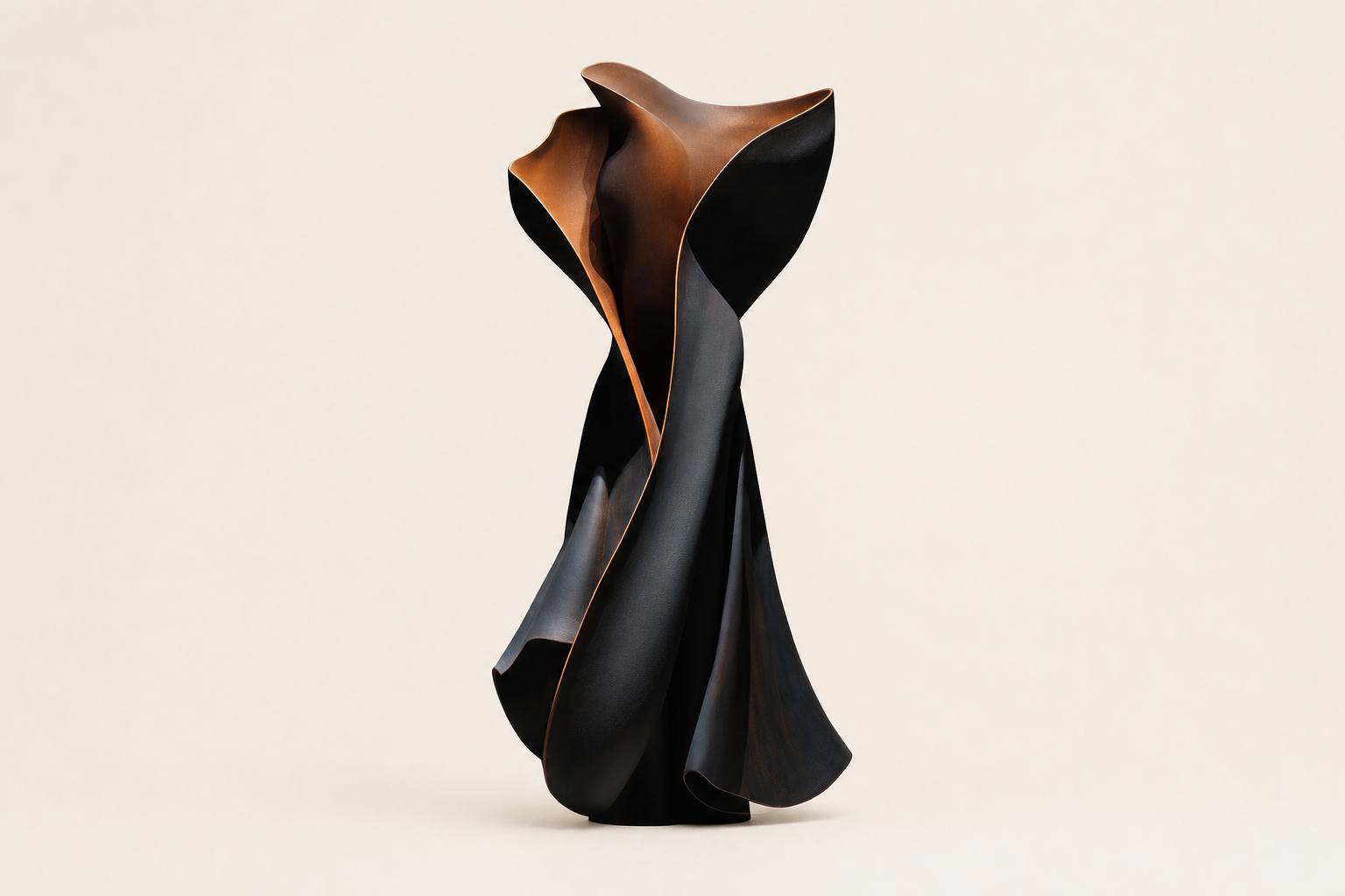 Sorgere — bronze sculpture by 1-OPH