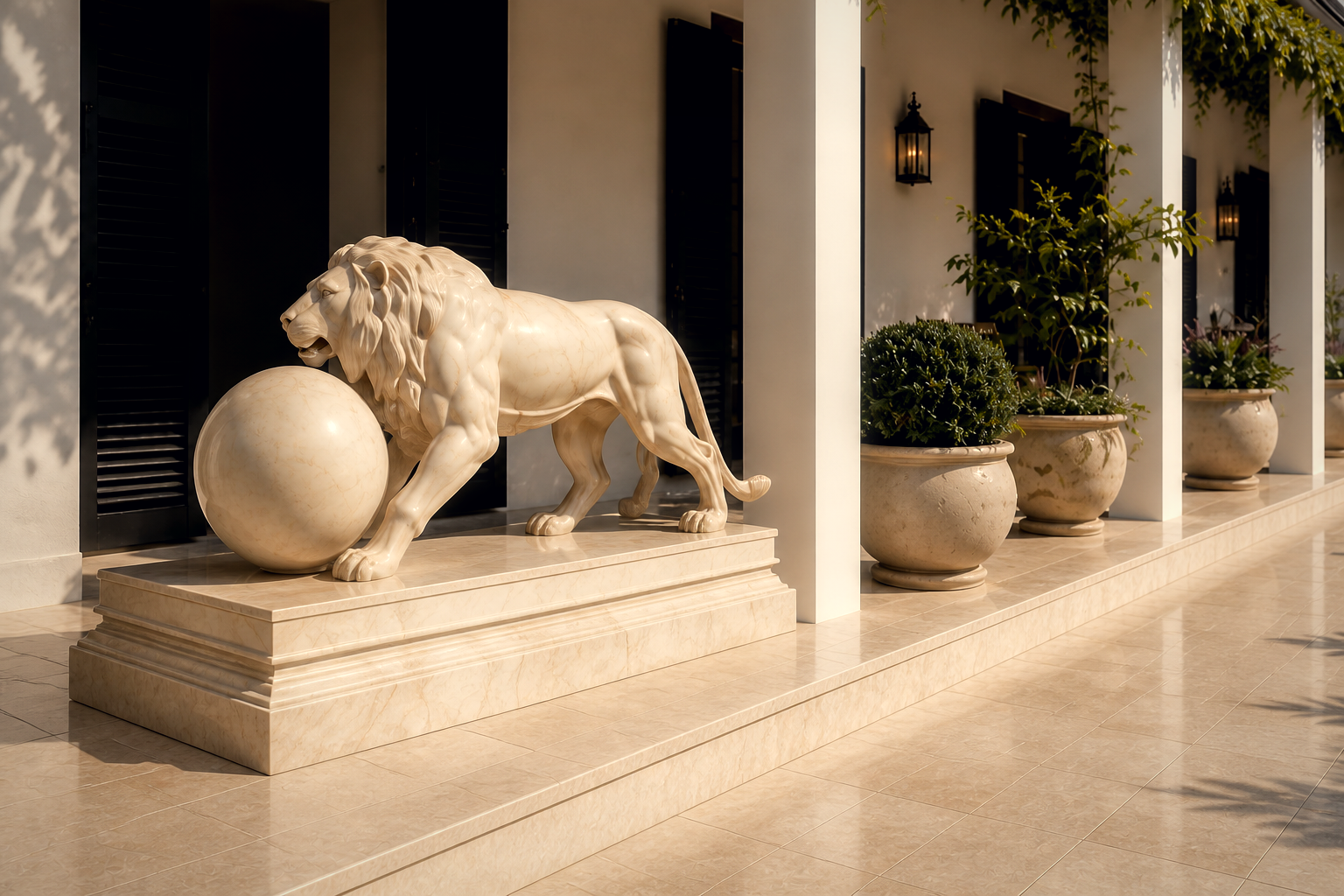 Terrena — Marble sculpture by 1-OPH