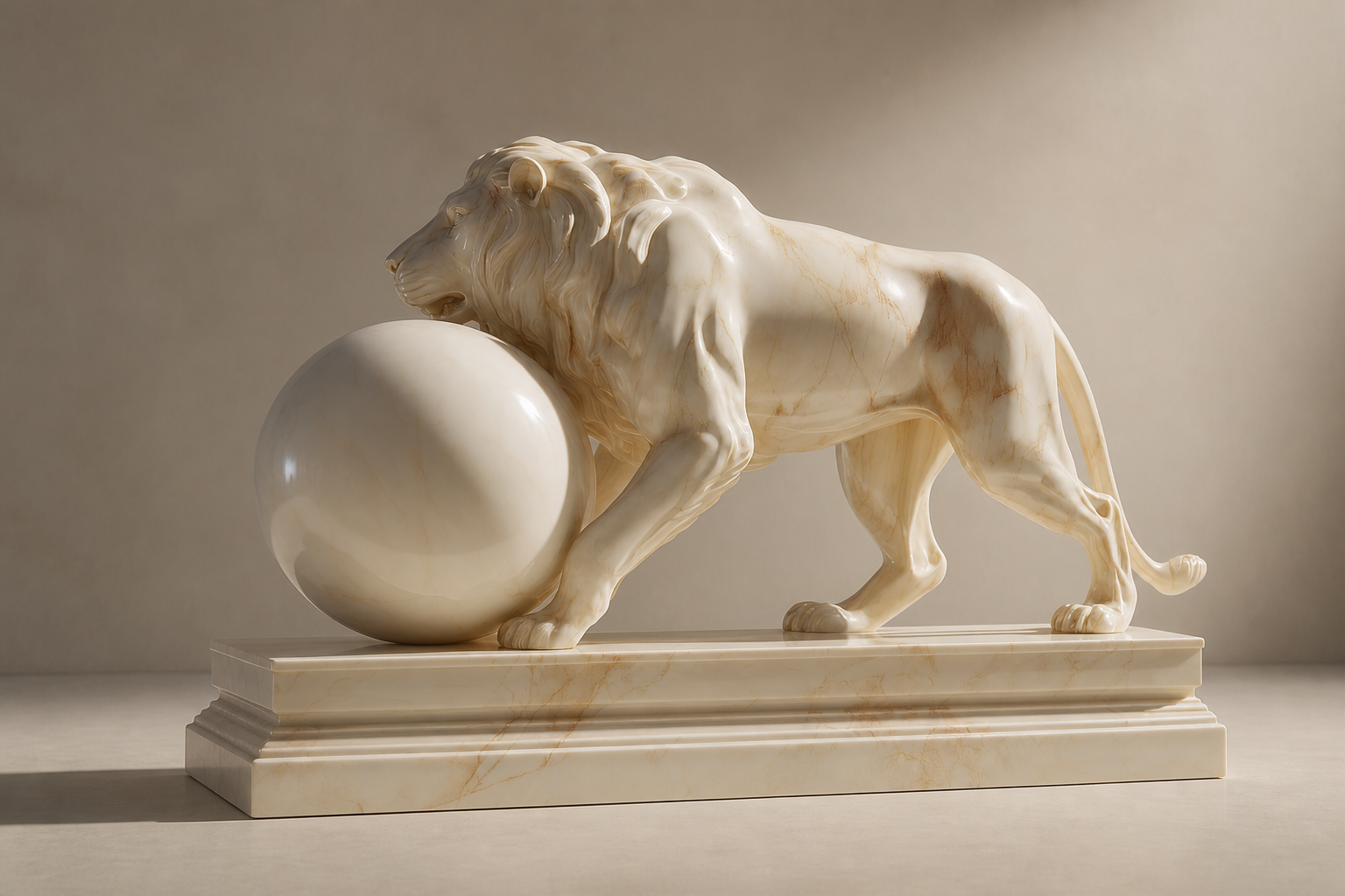 Terrena — Marble sculpture by 1-OPH