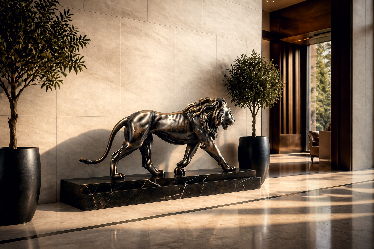 Herbosa — bronze sculpture by 1-OPH
