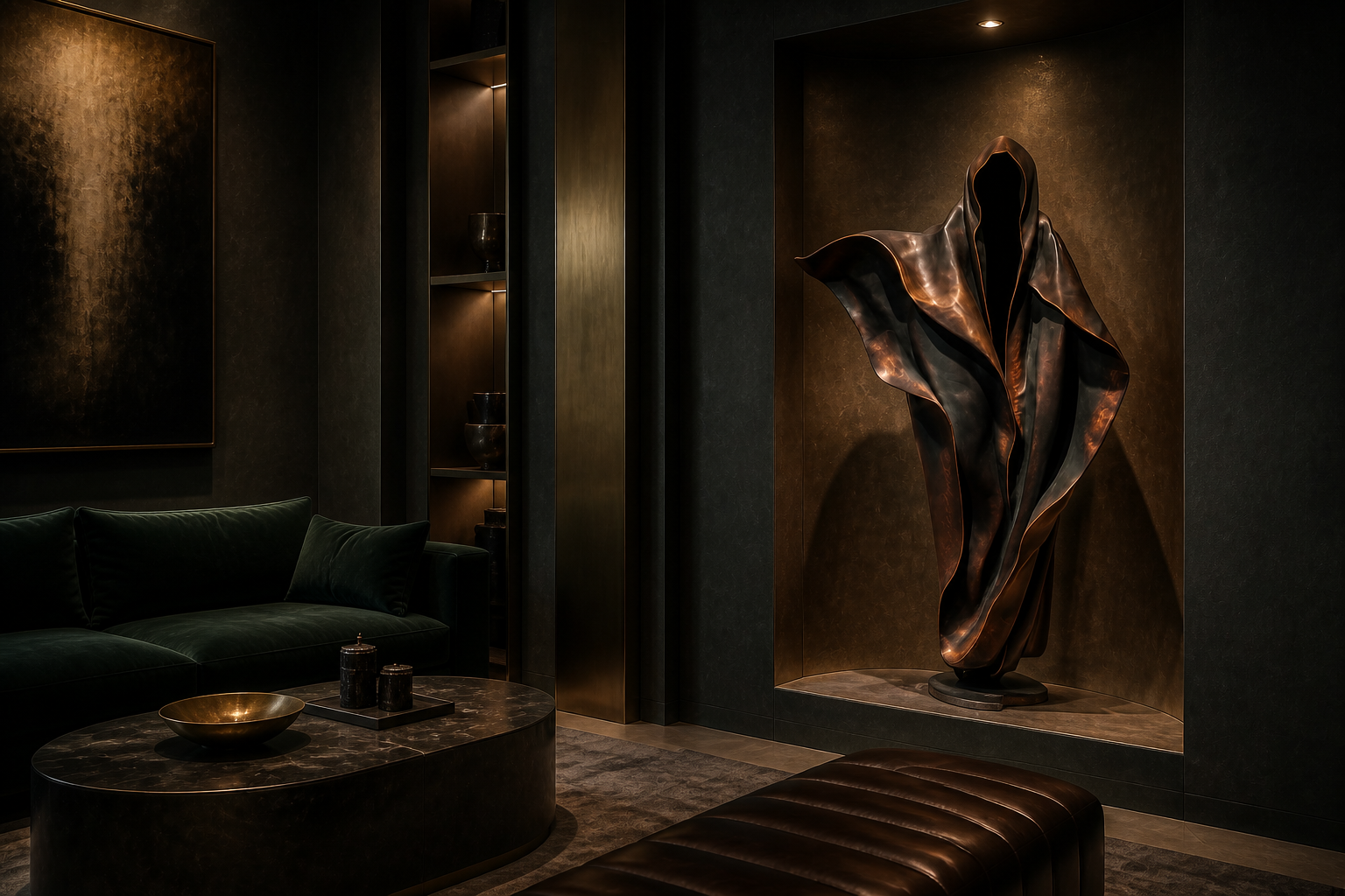 Figura — bronze sculpture by 1-OPH
