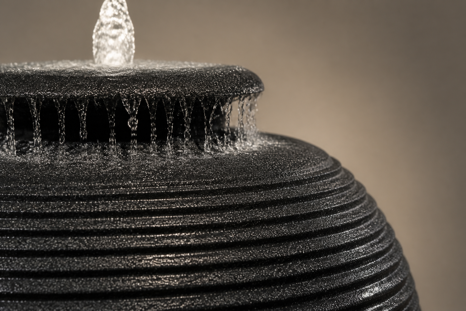 Alathfa — stone sphere fountain by 1-OPH
