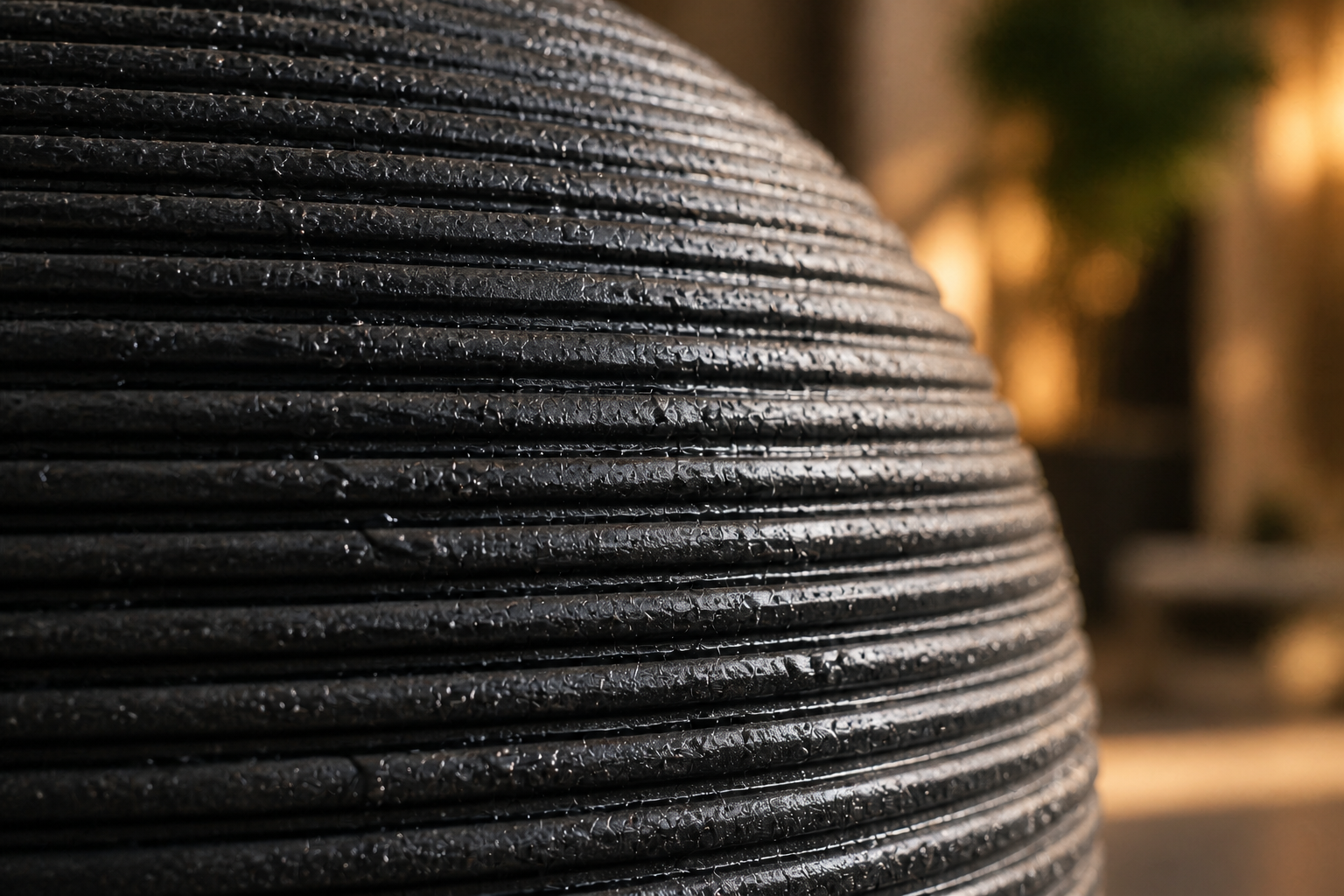 Tsuki — stone sphere fountain by 1-OPH