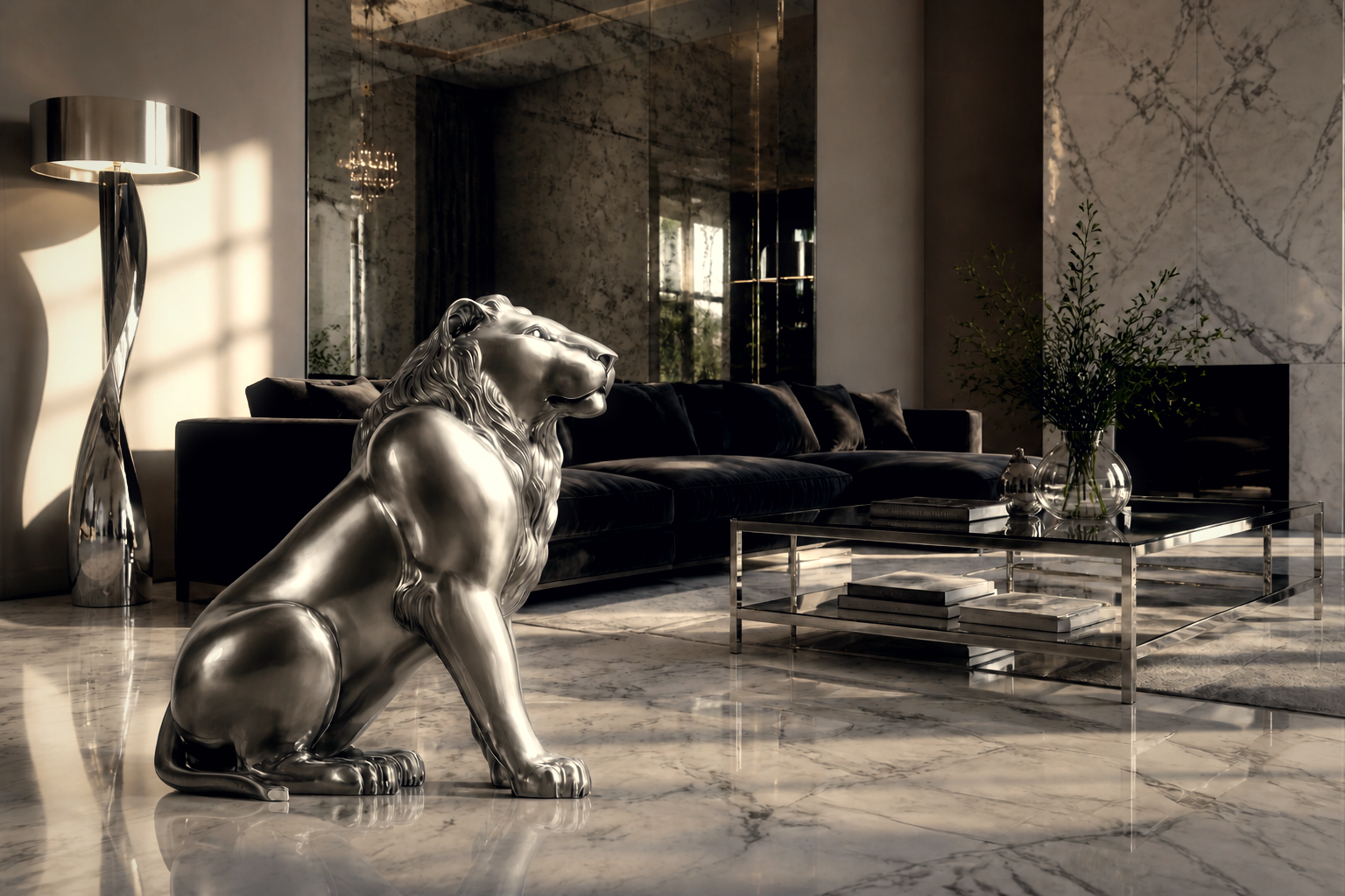 Selva — Stainless steel sculpture by 1-OPH