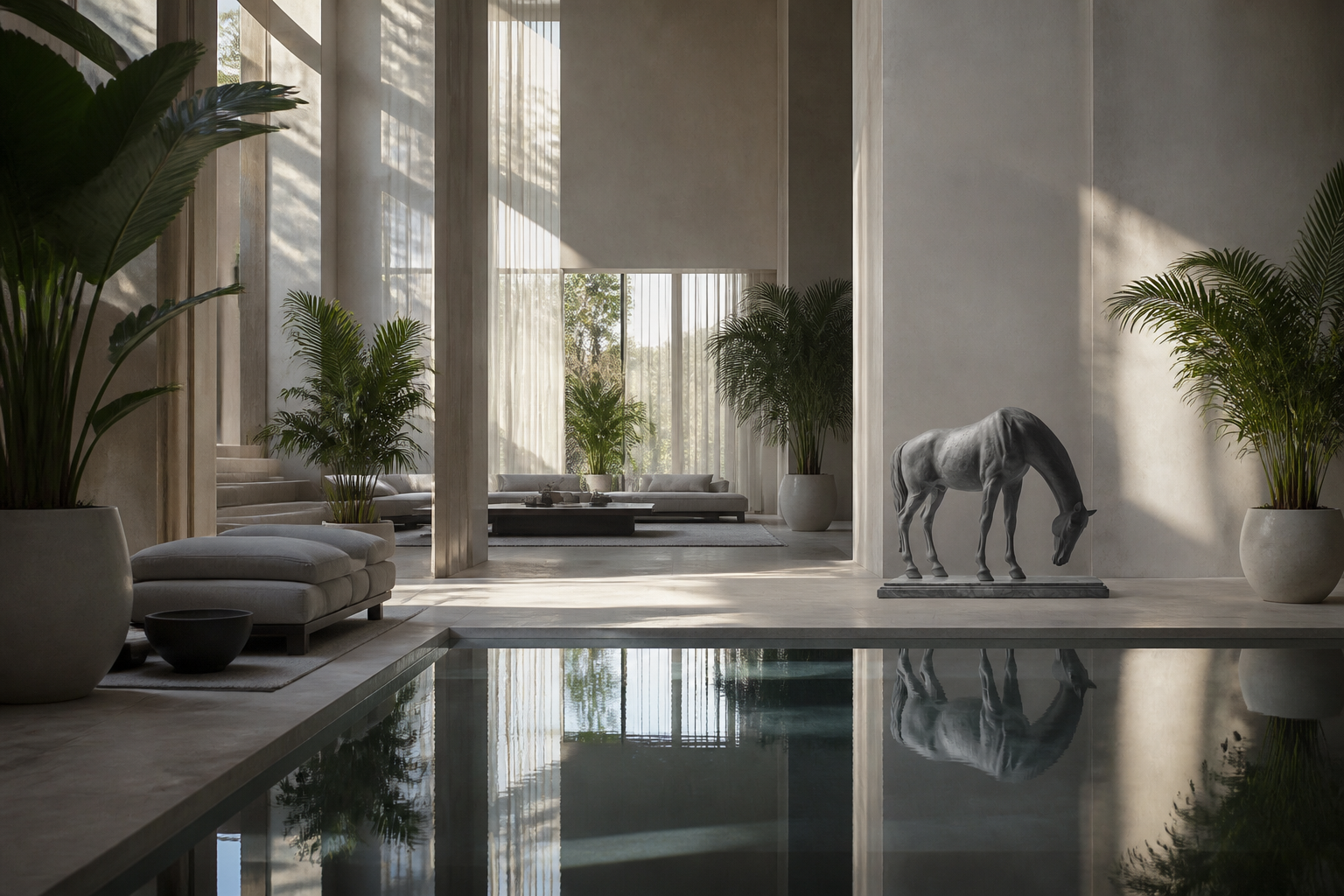 Prado — Marble sculpture by 1-OPH