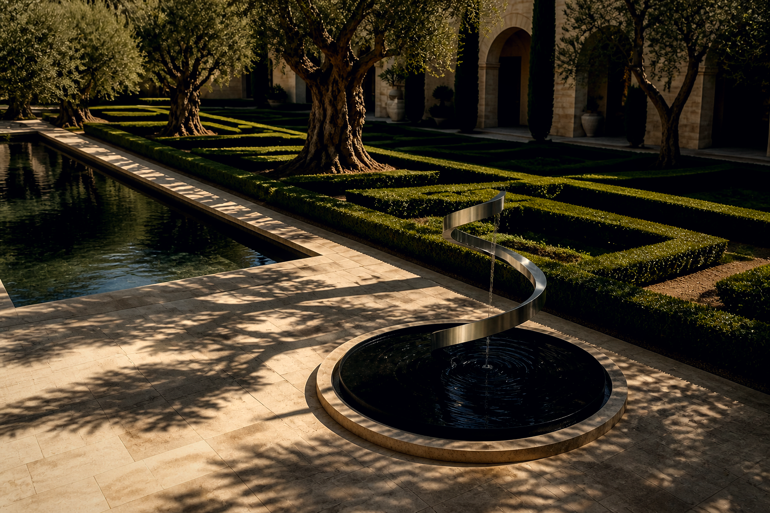 Nami — stone fountain by 1-OPH