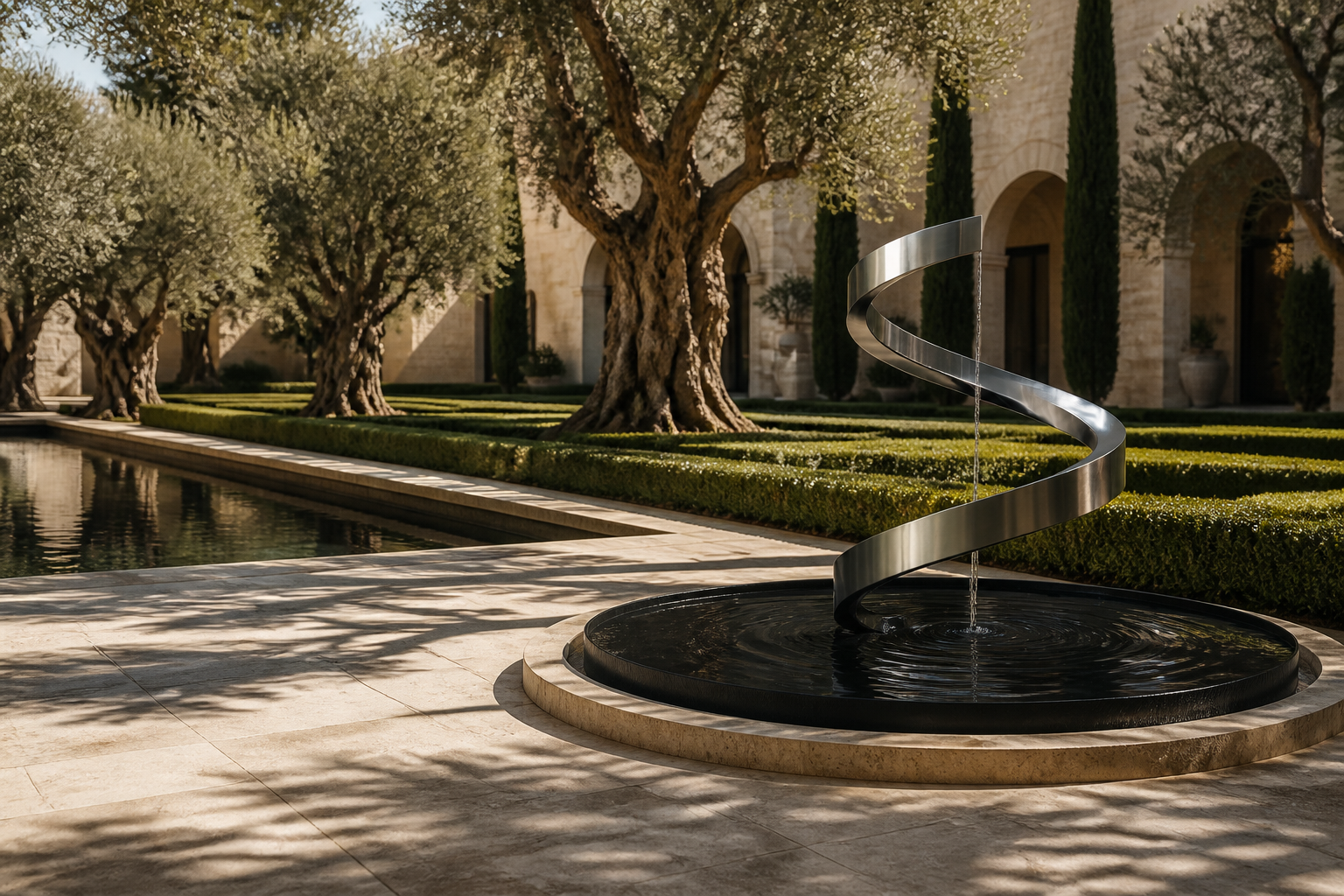 Nami — stone fountain by 1-OPH