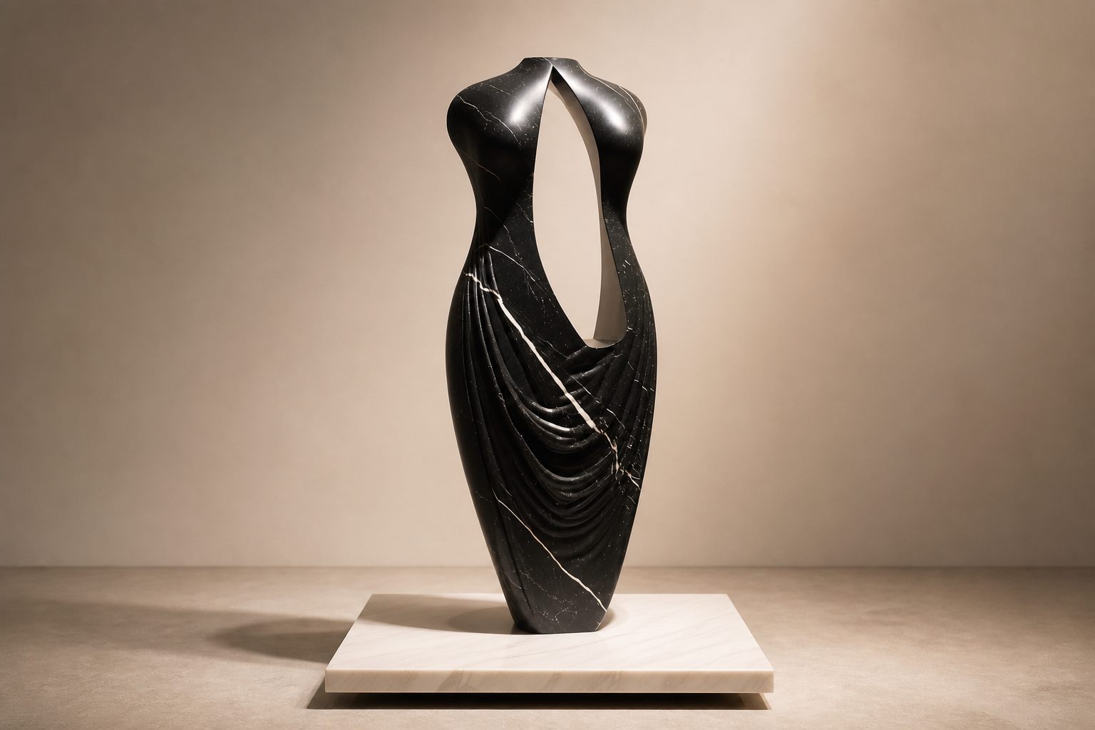 Gesto — stone sculpture by 1-OPH