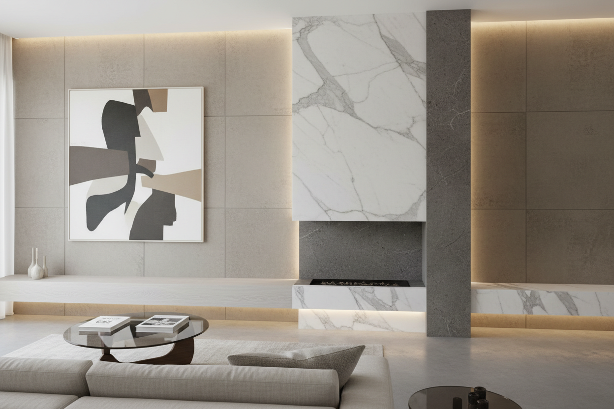 Contemporary Fireplaces