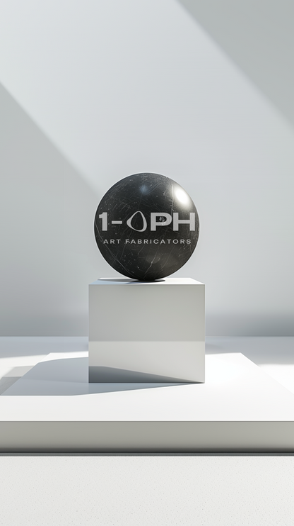ORBIT I — Sphere on Mirror Plinth