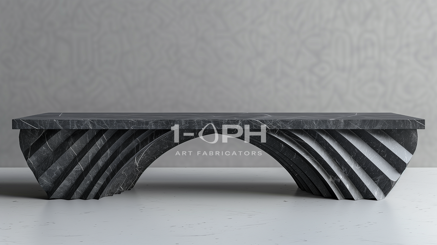 Nocturne Arch Marble Bench