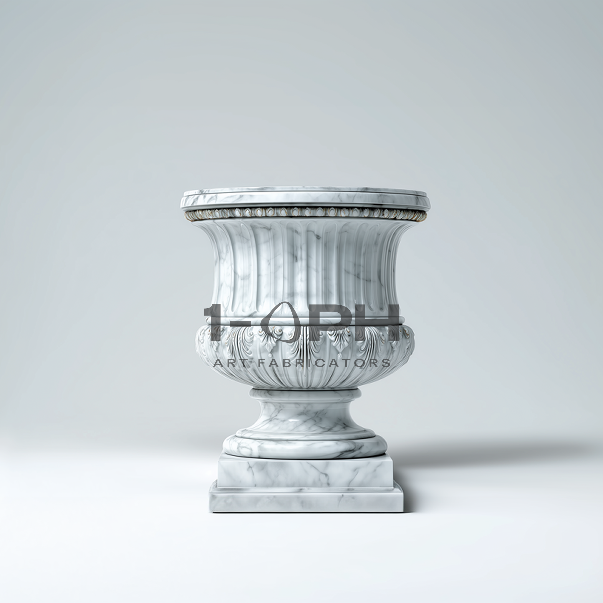 Imperial Aurelia — Hand-Carved Marble Urn