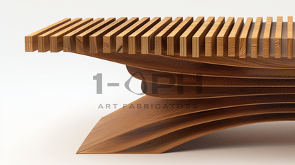 STRATA TIMBER BENCH XVIII