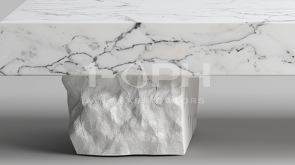 Carrara Raw Balance Bench