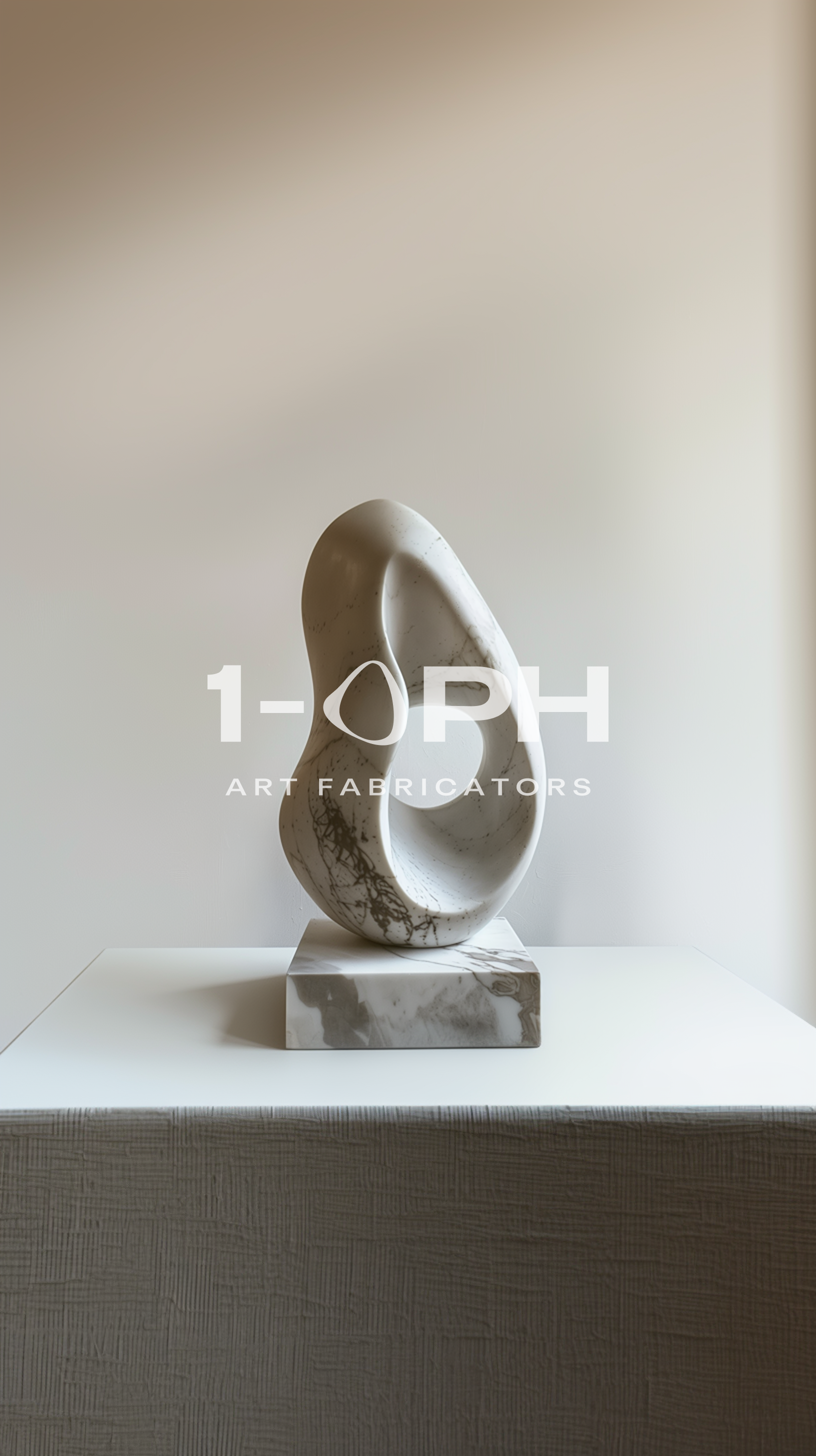 Ivory Continuum — Collectible Marble Sculpture