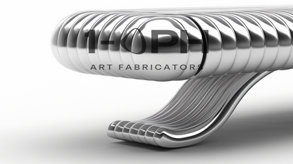 AeroWave Stainless Steel Bench