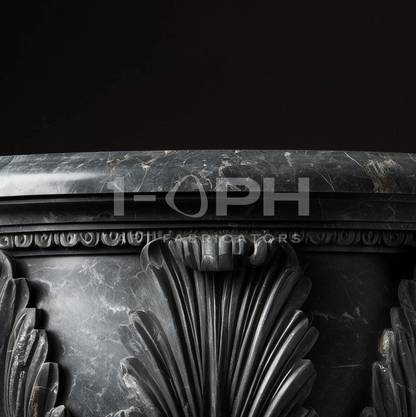 Pietra Grey Acanthus Luxury Marble Urn Planter