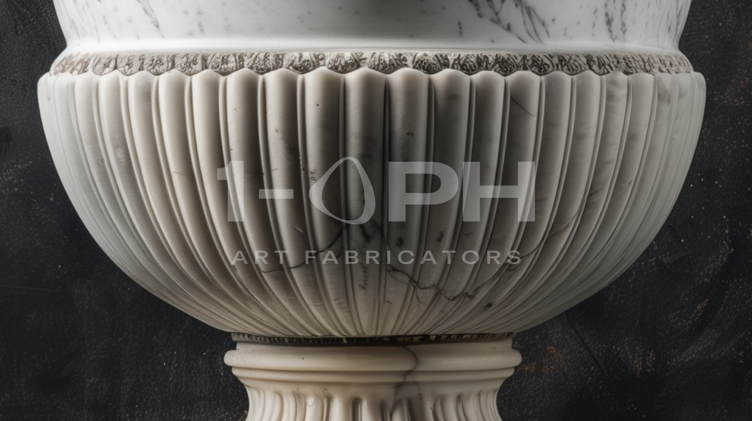 Garland Estate Marble Urn Planter
