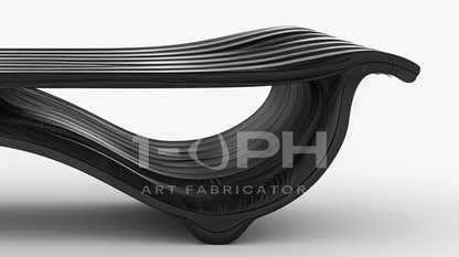 OBSIDIAN STRATA BENCH XXIV