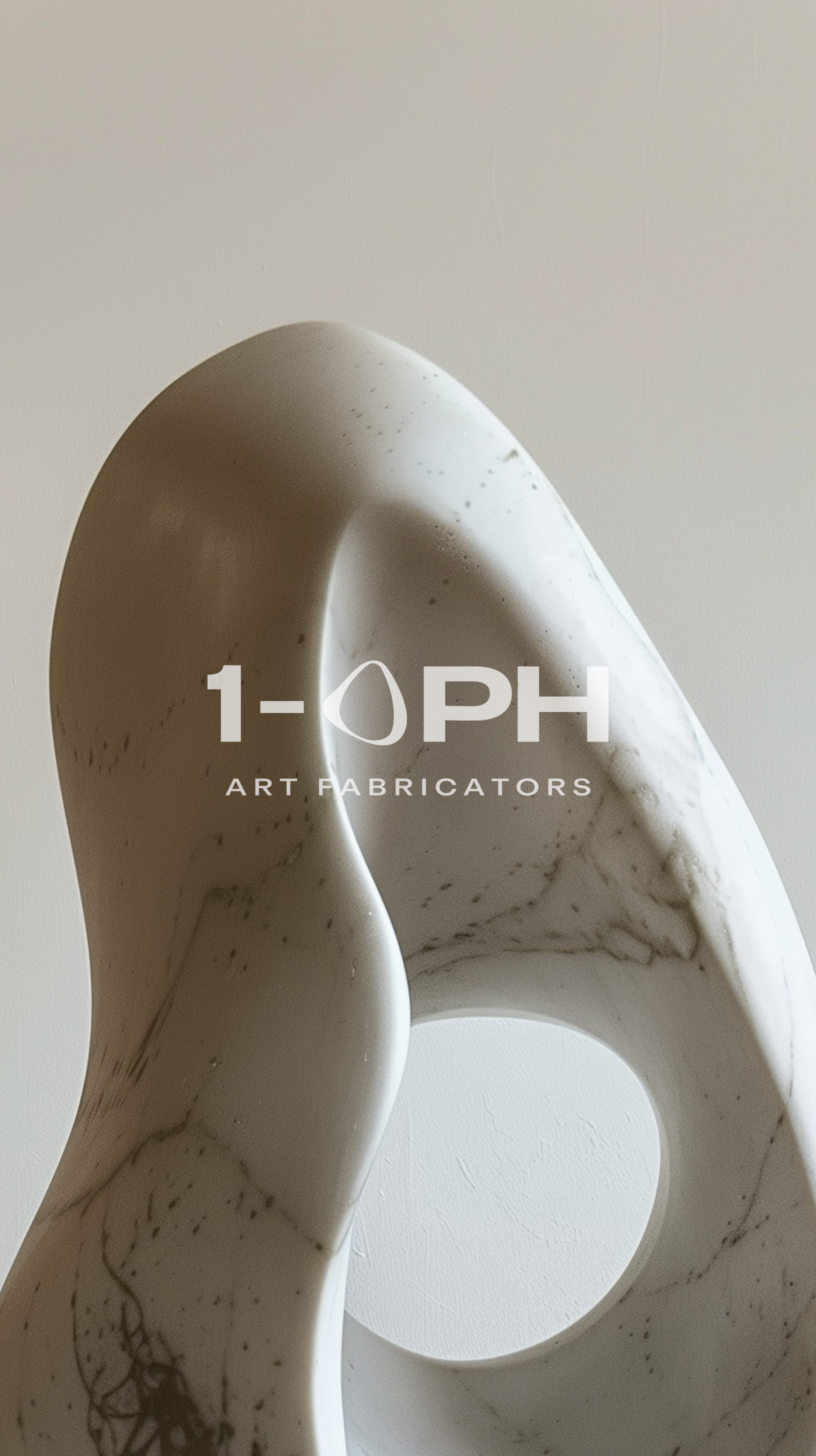 Ivory Continuum — Collectible Marble Sculpture